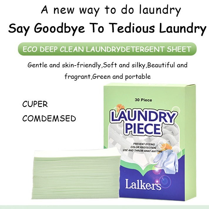 Bubble Warp Cleaning Antibacterial Laundry Sheet