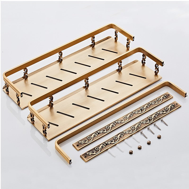 European style bathroom shelf
