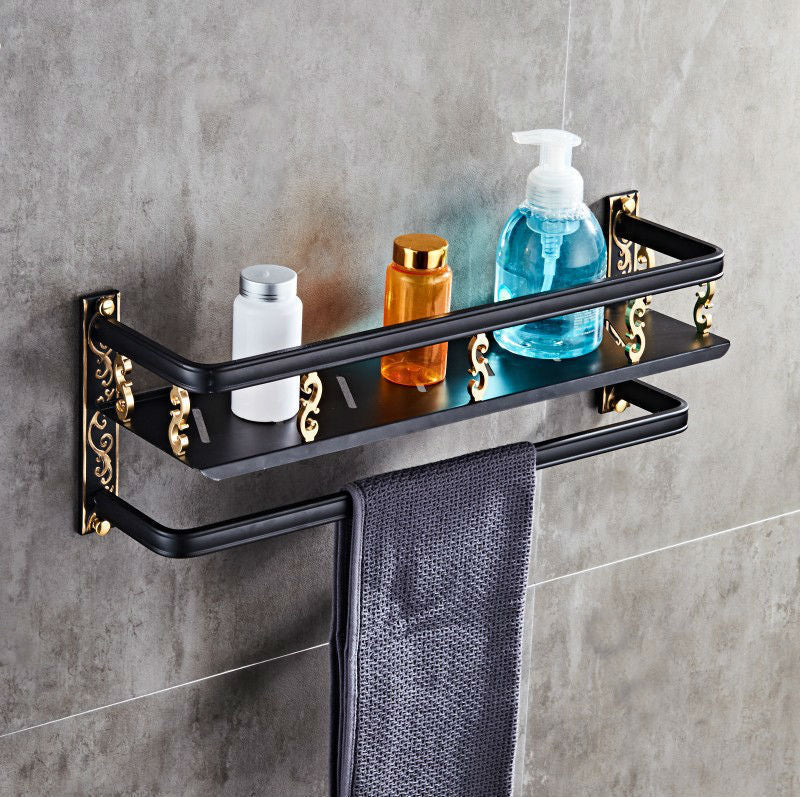 European style bathroom shelf
