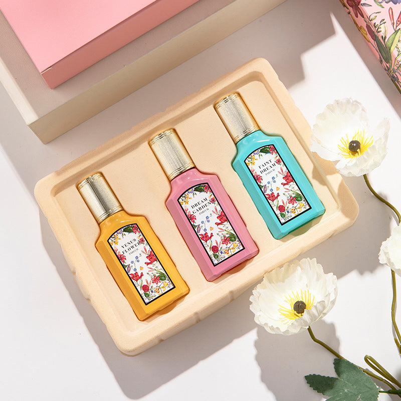 Jasmine Flower Perfume Three-piece Set