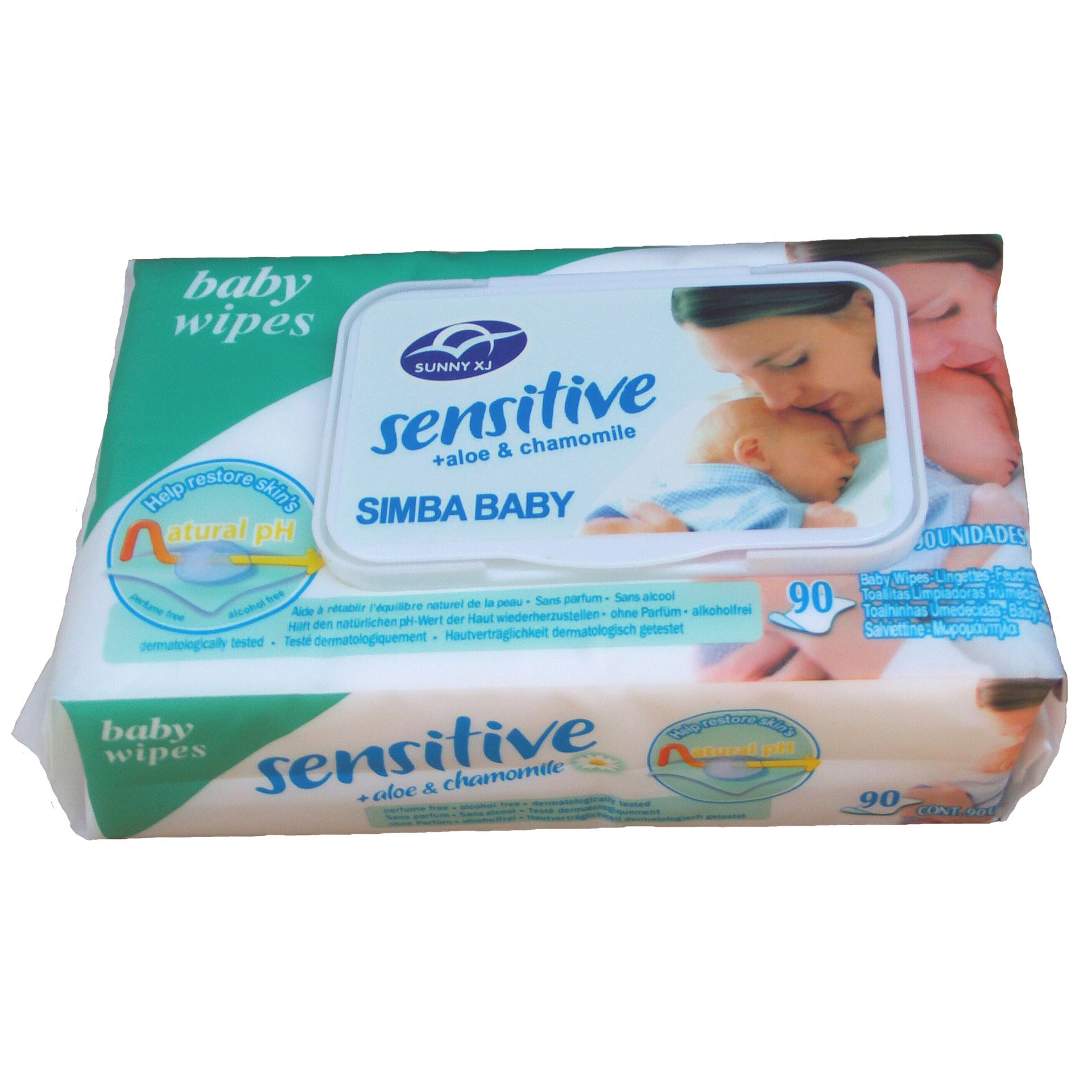 90 Pieces Of  Newborn Baby Wet Wipes