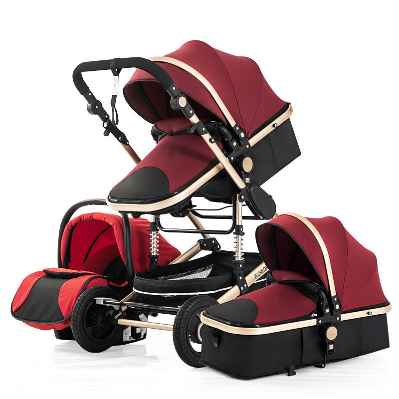 Luxury  3 In One Baby Stroller