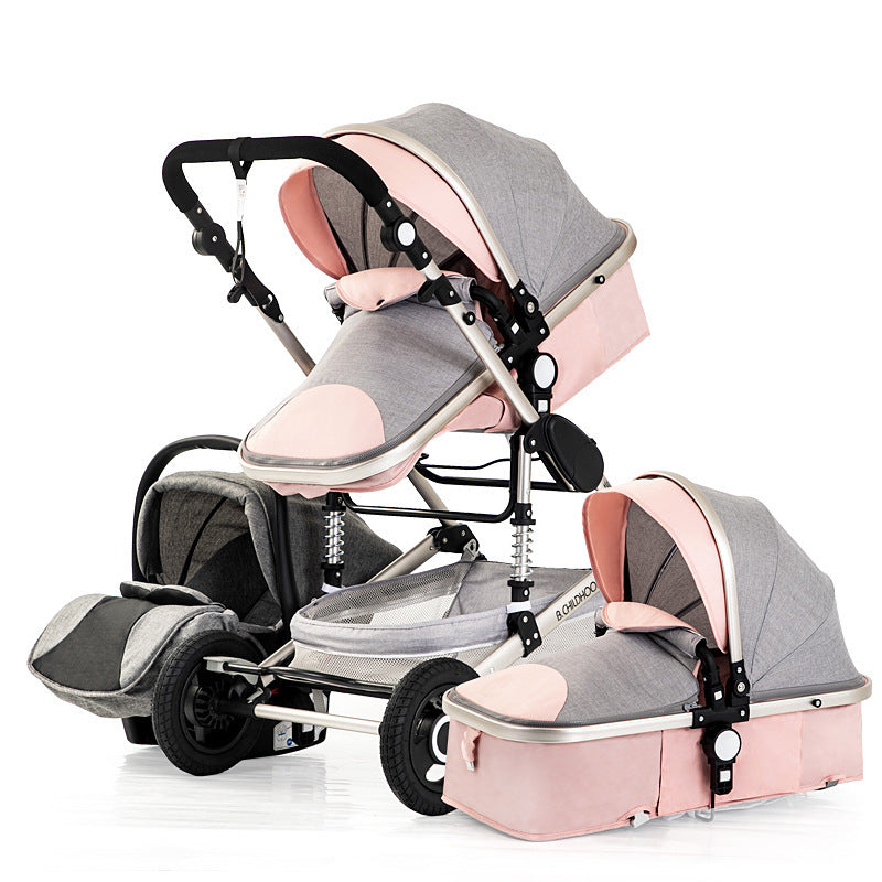 Luxury  3 In One Baby Stroller