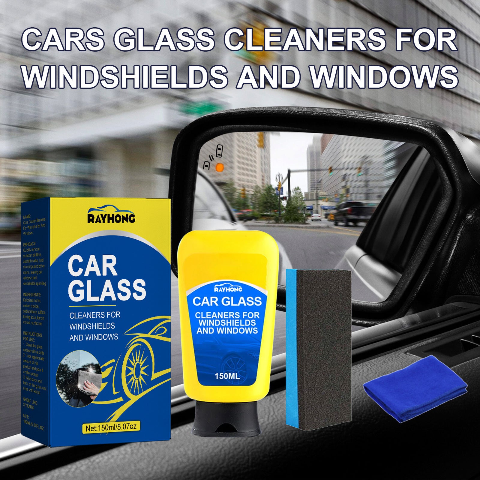 Windshield Automotive Detergent Defogging