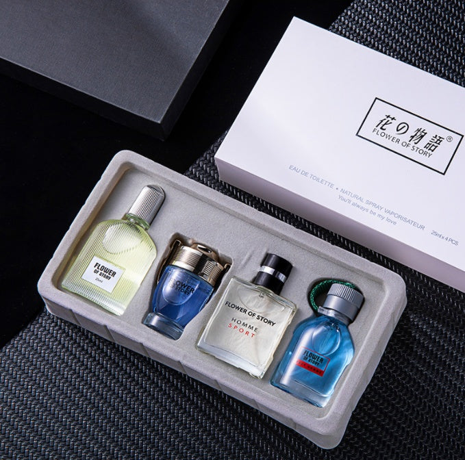 men's four piece perfume set