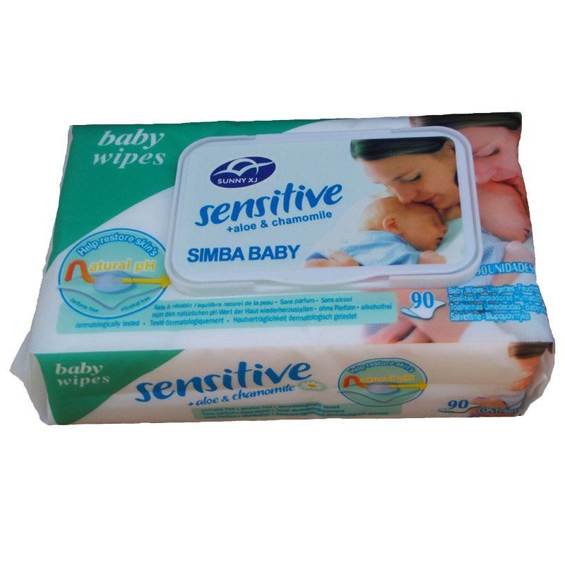 90 Pieces Of  Newborn Baby Wet Wipes