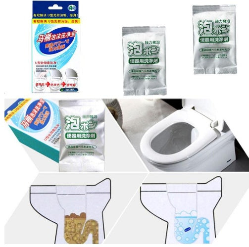 Toilet cleaner, toilet foam, cleansing toilet, detergent