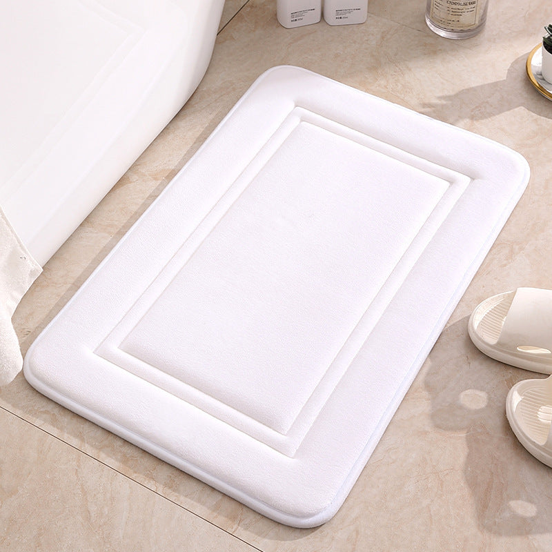 Simple Bathroom Non-slip Entrance Mat