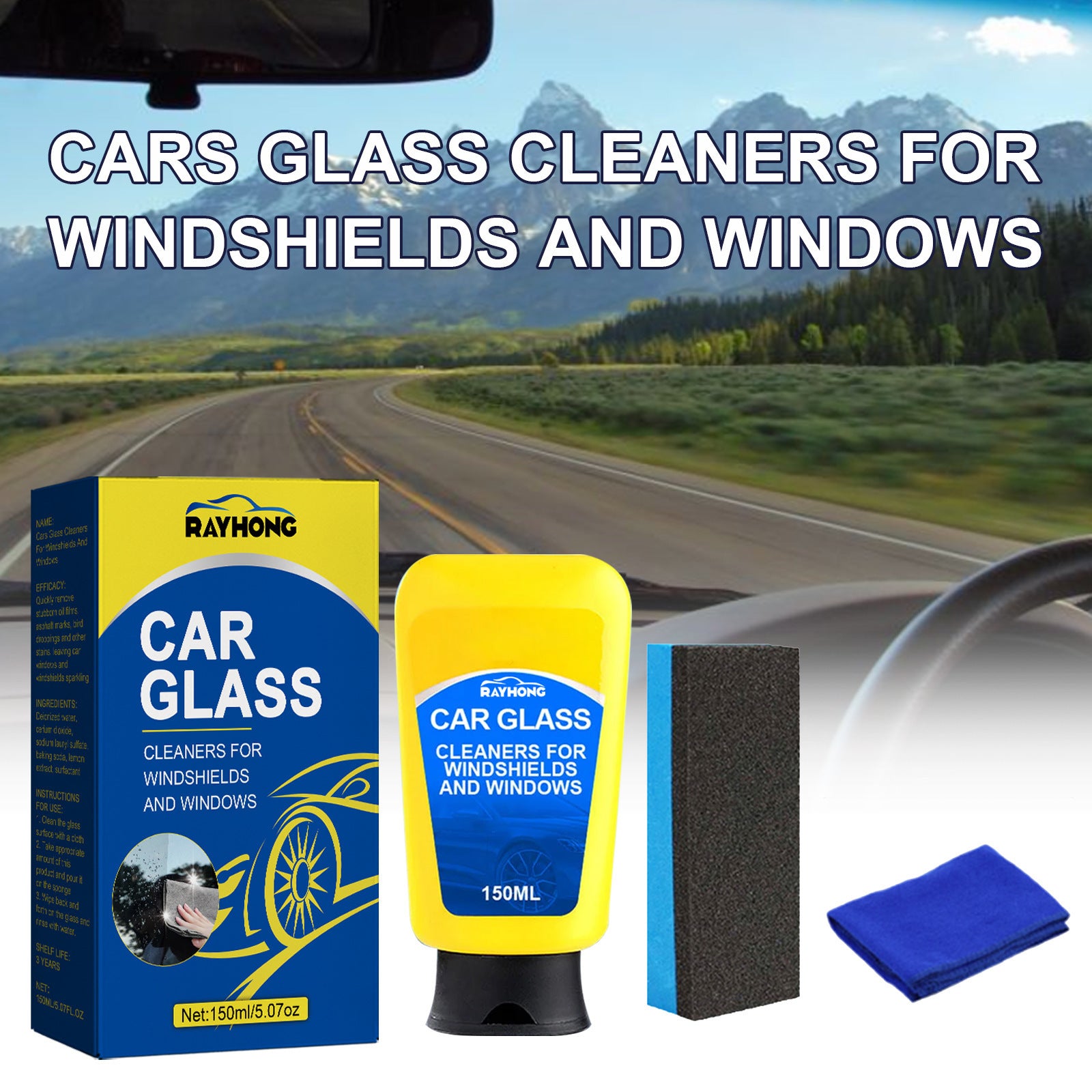 Windshield Automotive Detergent Defogging