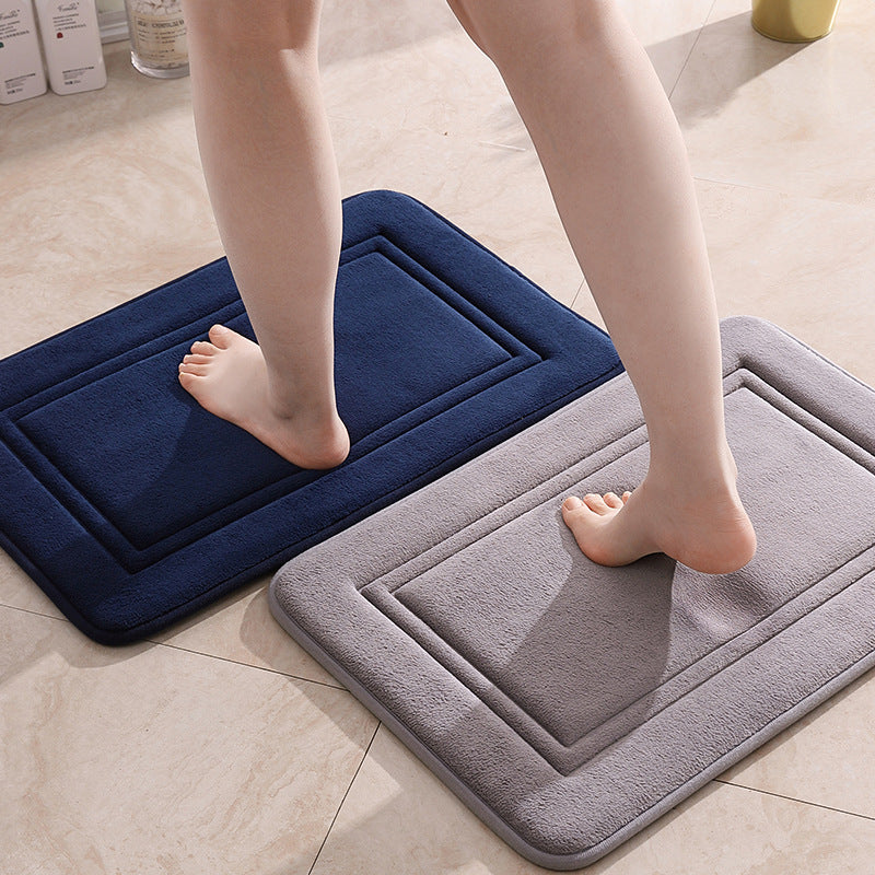 Simple Bathroom Non-slip Entrance Mat