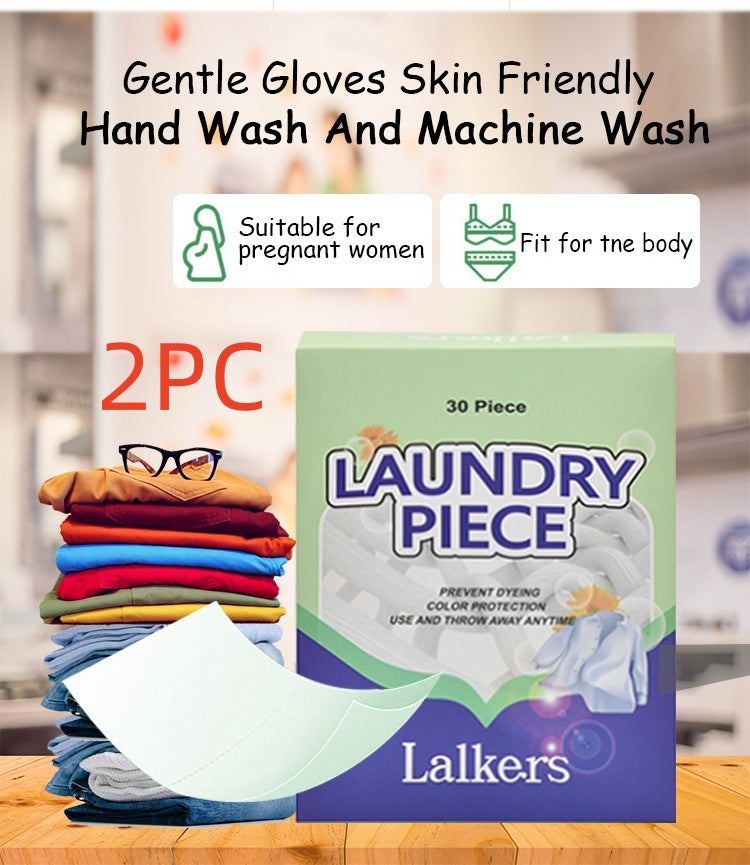 Bubble Warp Cleaning Antibacterial Laundry Sheet
