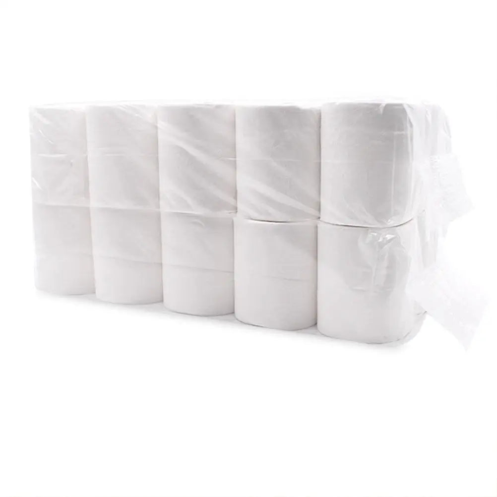 10 Rolls Toilet Paper, Soft Absorbent Environmentally Friendly Recycled Paper