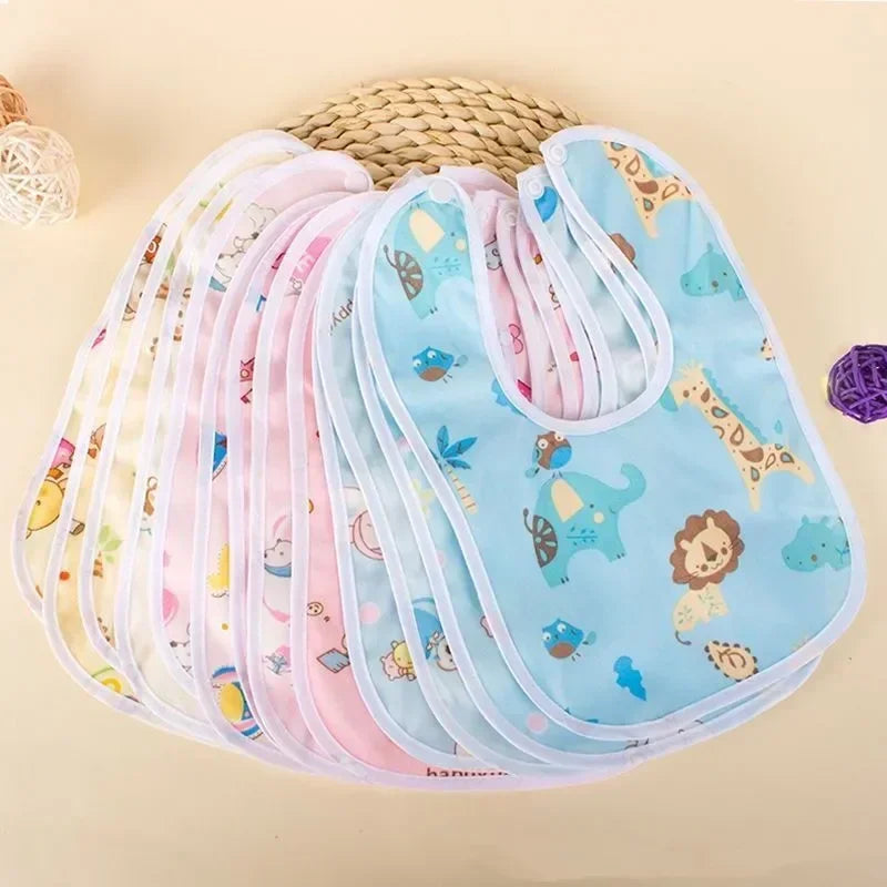 One piece baby bibs, Cotton Waterproof Bib