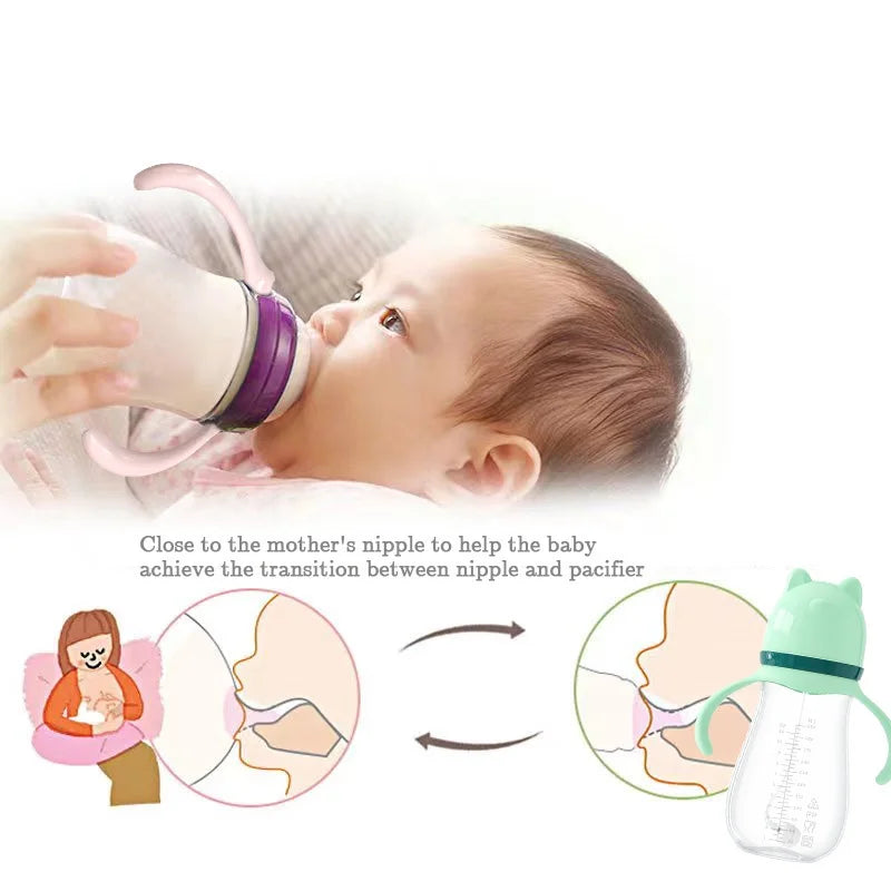 Baby Milk Feeding Bottle Set
