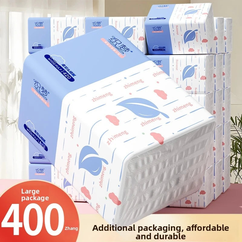 4-24 Packs Of Toilet Paper, Approximately 400 Sheets Per Pack, 5 Layers Thick, 80 Packs Per Pack