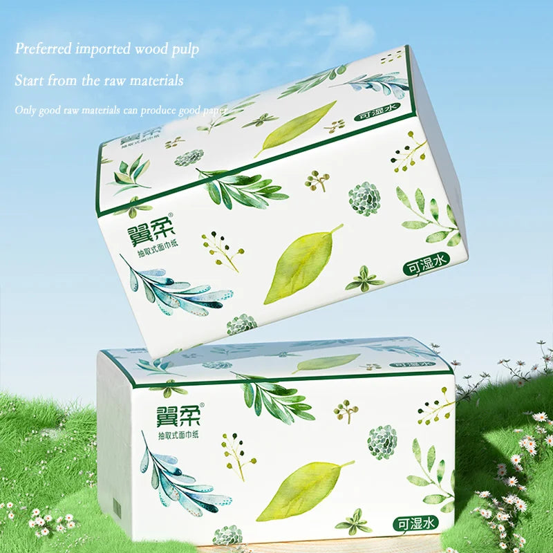 20 large packs of paper towels virgin wood pulp household affordable thickened napkins