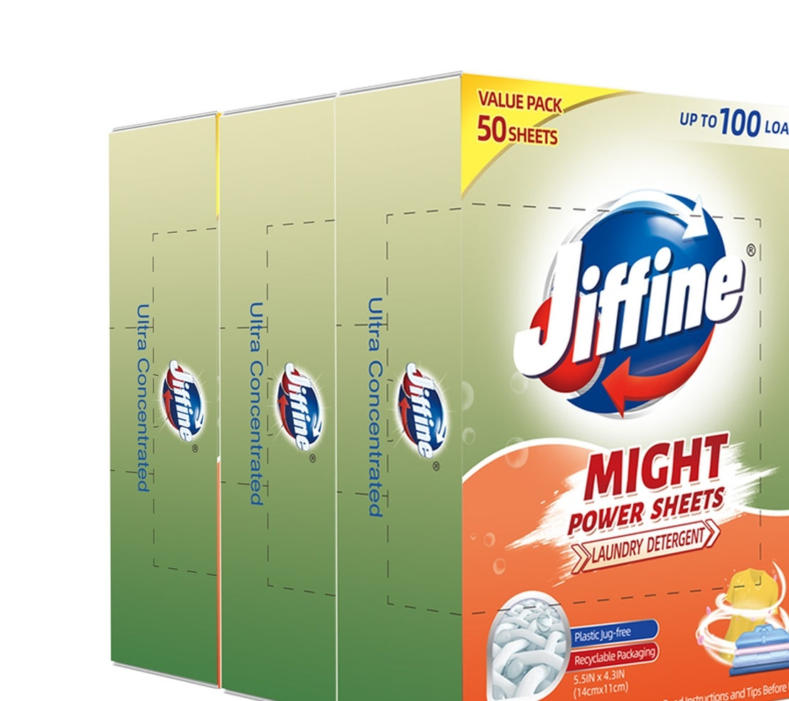 JIFFINE Laundry Tablets