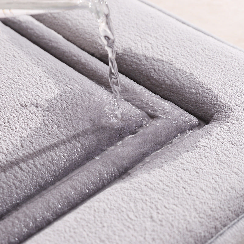 Simple Bathroom Non-slip Entrance Mat