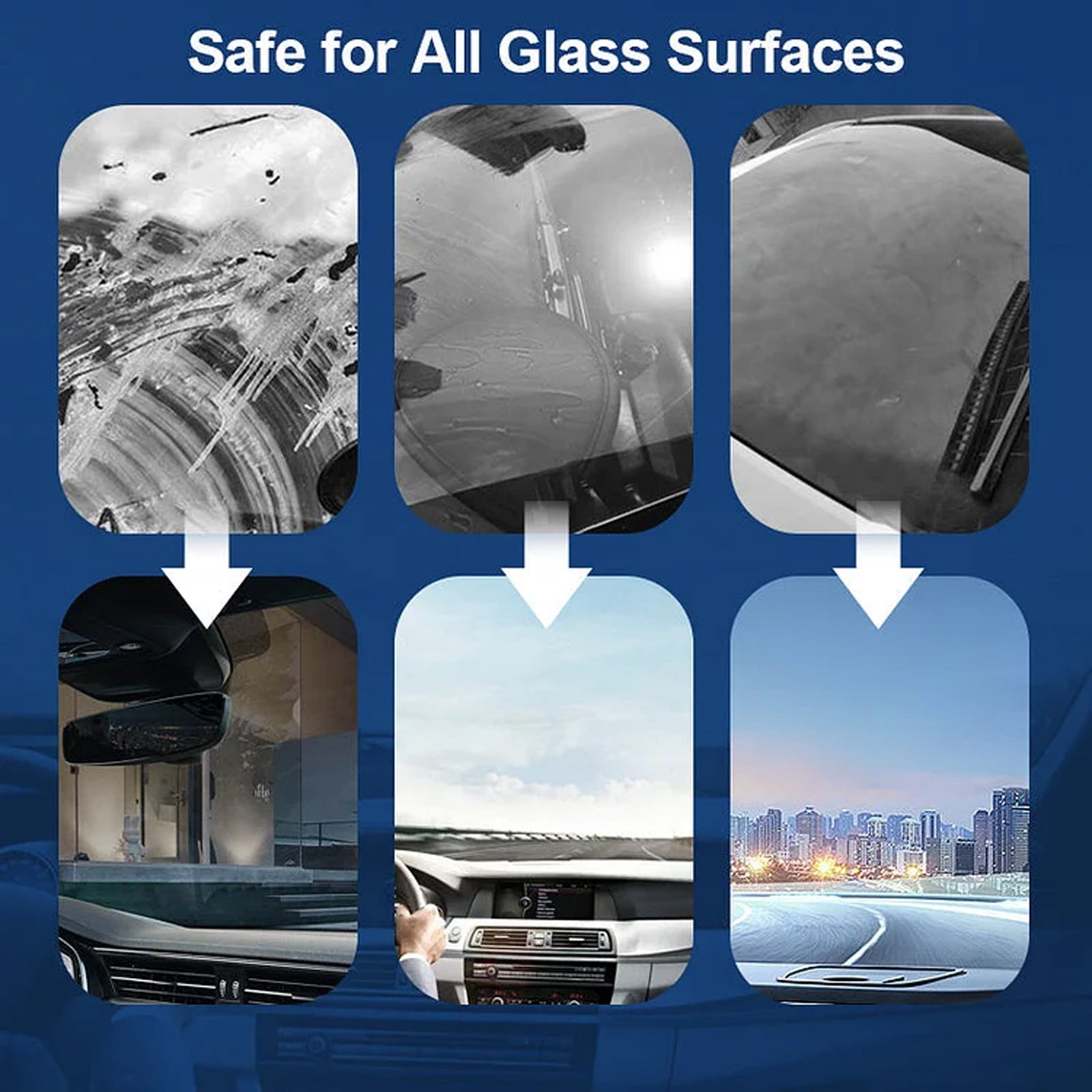 Windshield Automotive Detergent Defogging