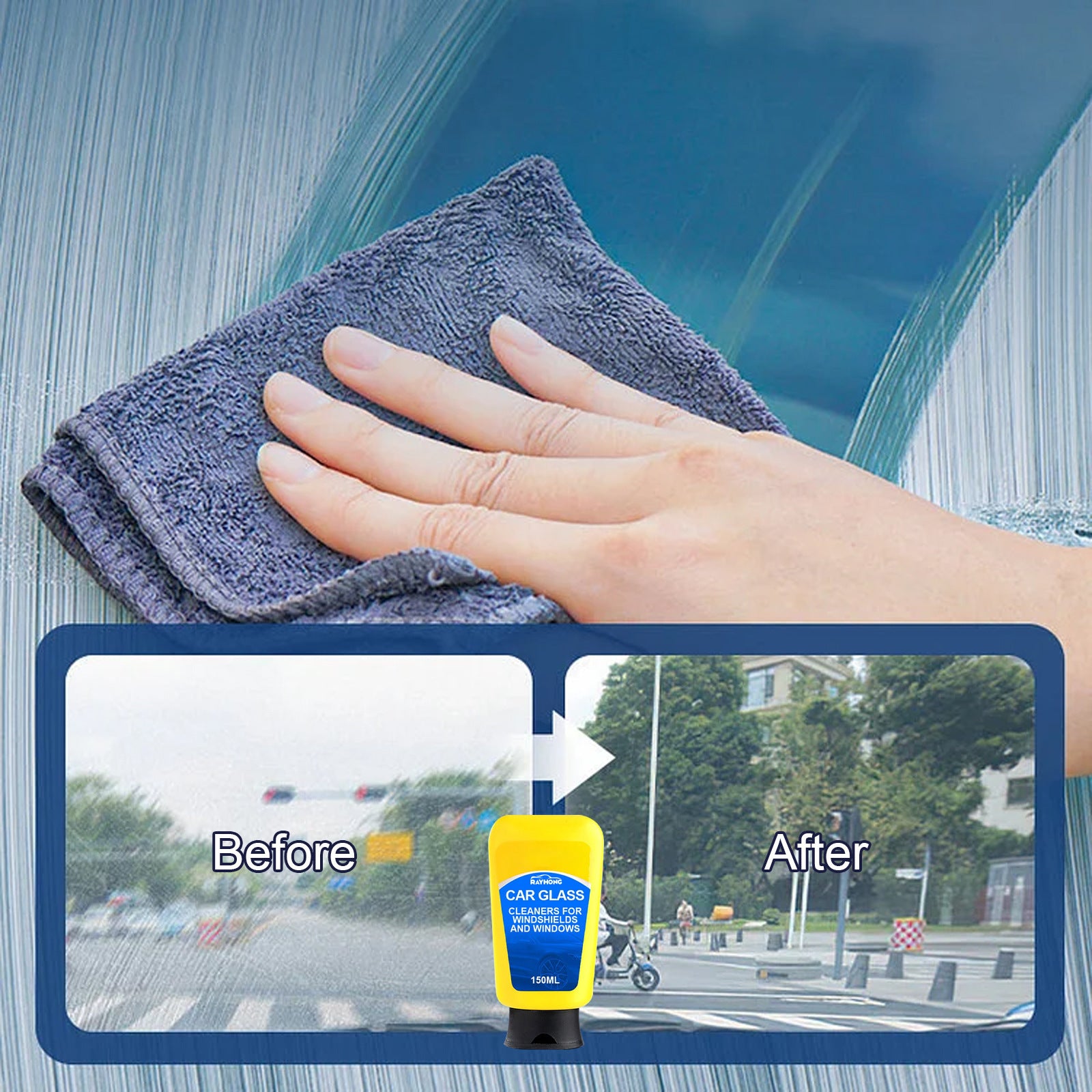 Windshield Automotive Detergent Defogging