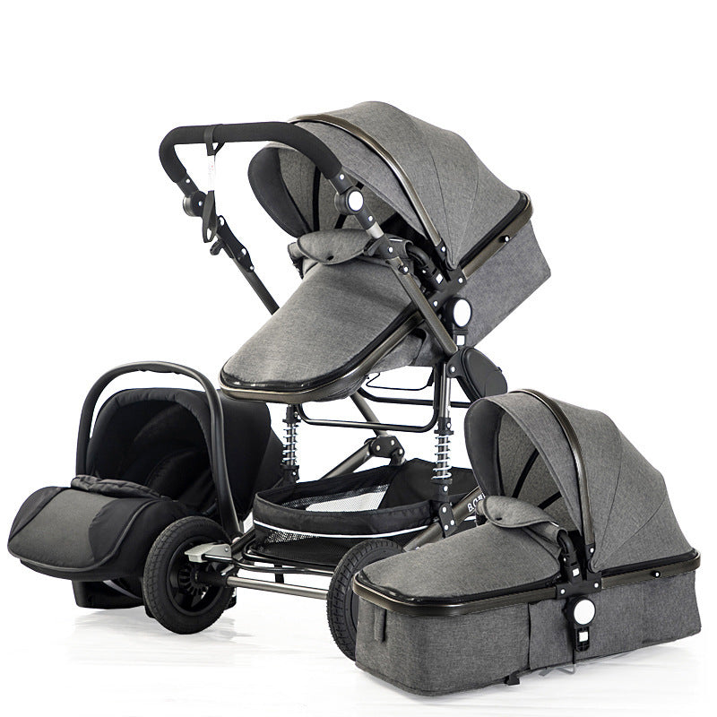 Luxury  3 In One Baby Stroller
