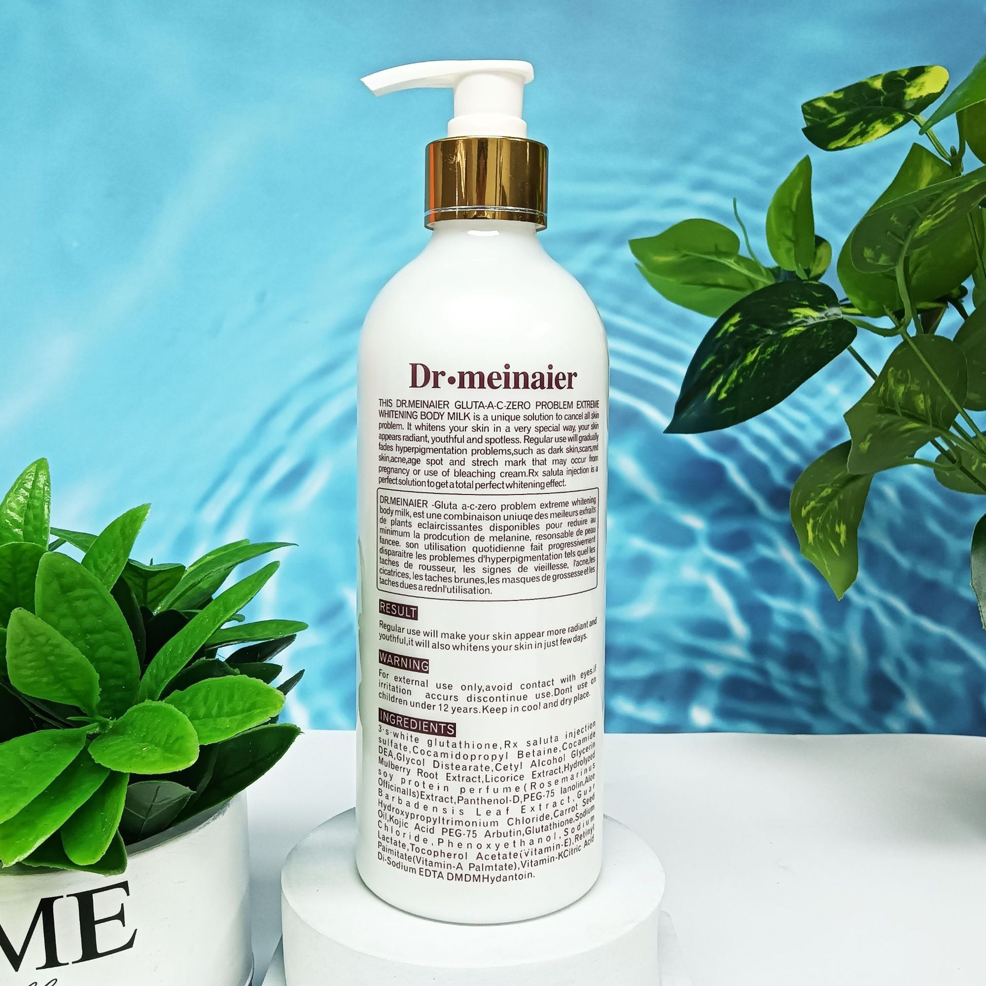 24 K Gold Glutathione Skin Lightening Body Lotion