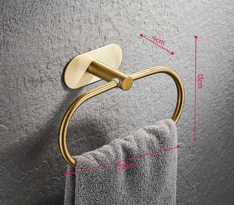 Single Bathroom Bar Towel Rack