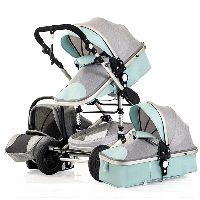 Luxury  3 In One Baby Stroller