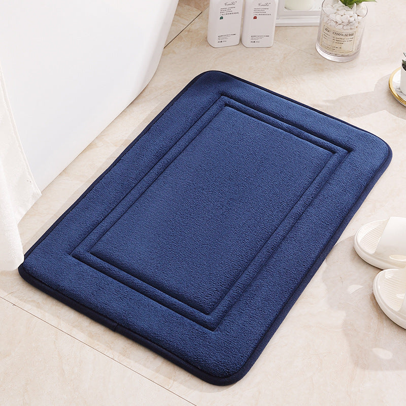 Simple Bathroom Non-slip Entrance Mat